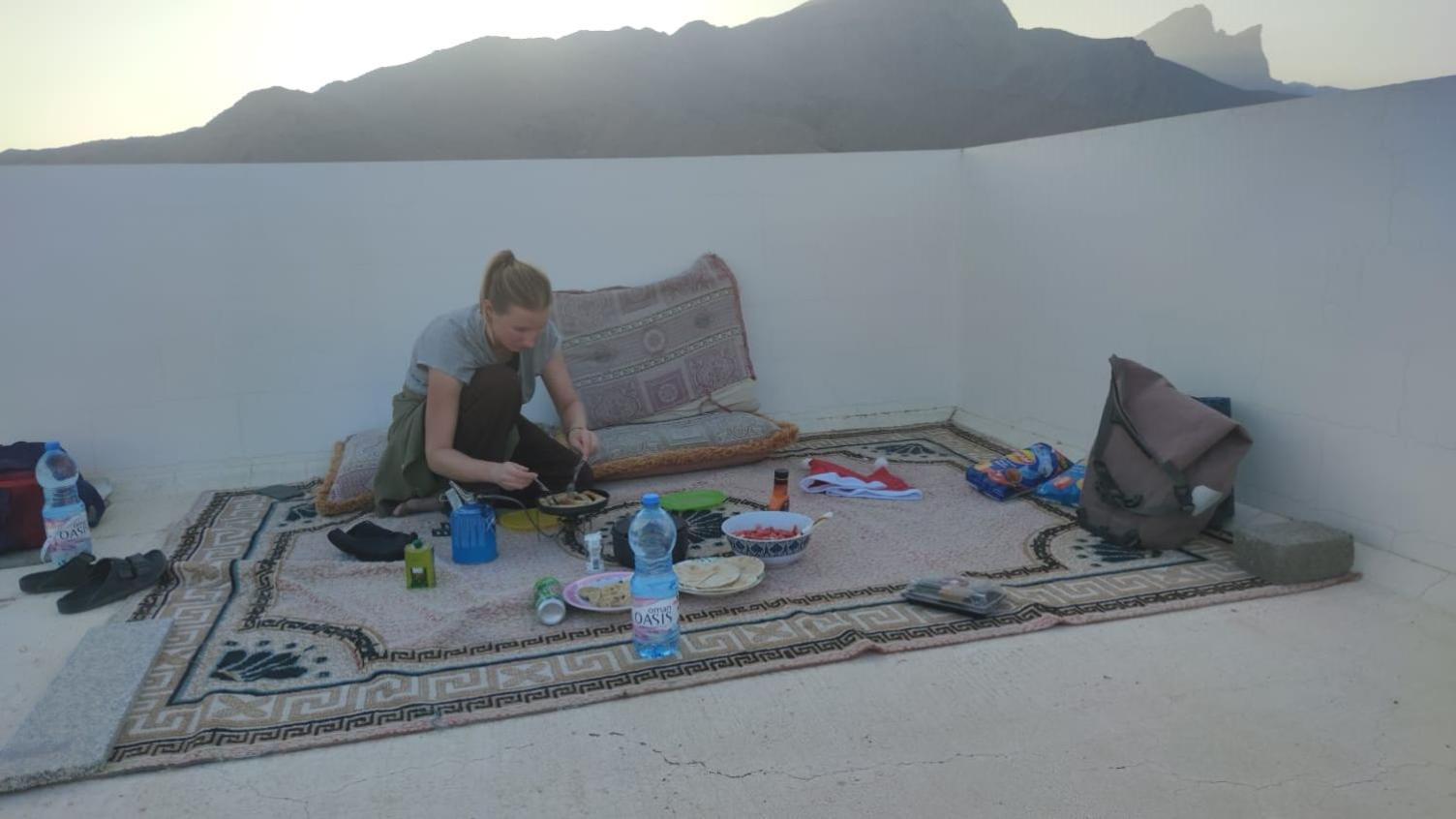 228Hostel Al Ḩamrāʼ Rum bild